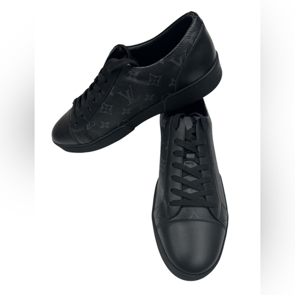 NEW LOUIS VUITTON ★ Louis Vuitton
Match-up Line Leather Monogram Men Sneakers 9 - Picture 8 of 13